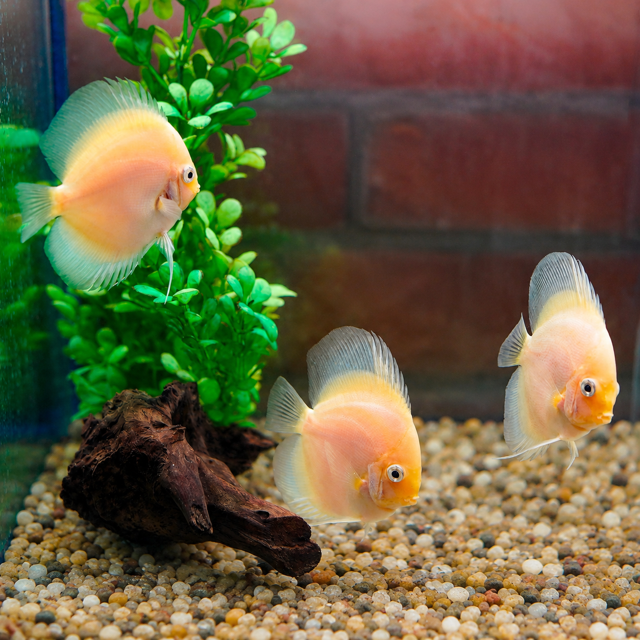 Golden Pearl Discus 3-Lot 3.5 to 4" WYSIWYG