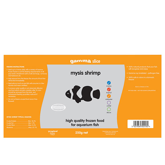 Gamma Slice Mysis Shrimp Gamma Slice Mysis Shrimp