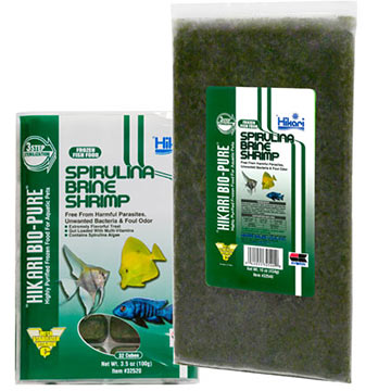 Hikari Frozen Spirulina Brine Shrimp Hikari Frozen Spirulina Brine Shrimp