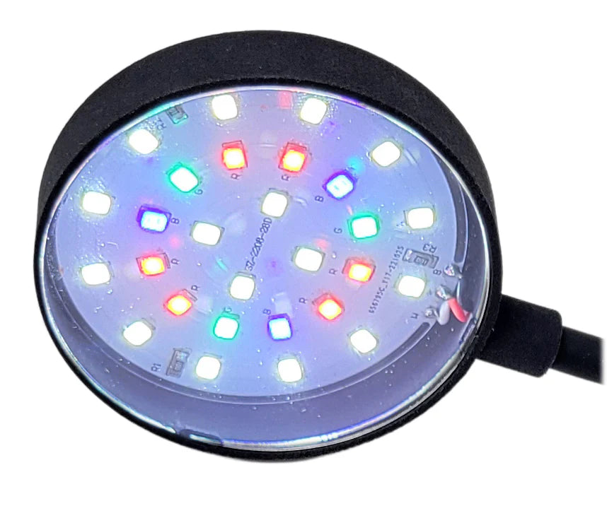 Lifegard® 2.5" Clip-On Full Spectrum USB LED Light w/In-Line Controller