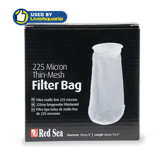 Red Sea 225 Micron Thin Mesh Filter Bag – LiveAquaria