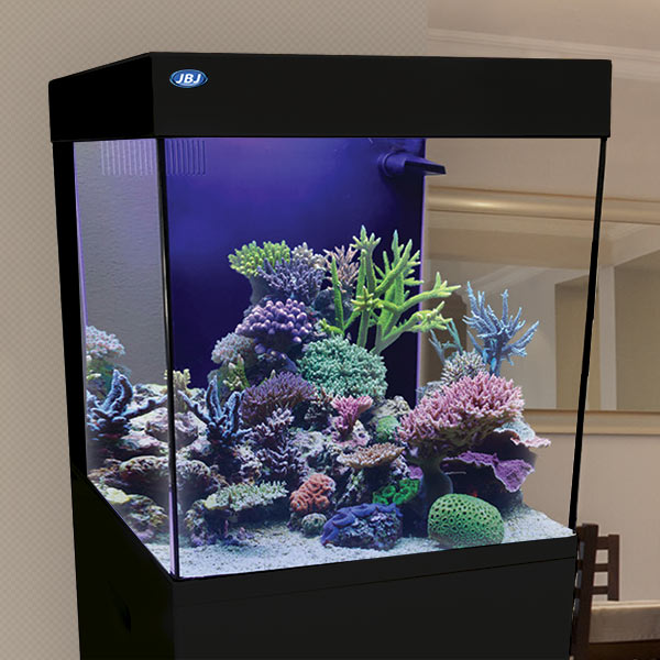 JBJ Cubey Nano All-In-One Aquarium - 15 Gallon, Black