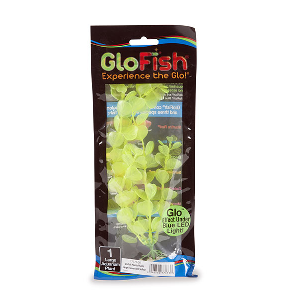 Tetra GloFish® Large Yellow Aquarium Plant