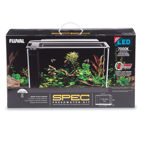 Fluval Spec V 5 Gallon Desktop Aquarium Kit