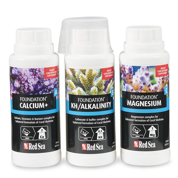 Red Sea Reef Foundation ABC Reef Supplement Multipack