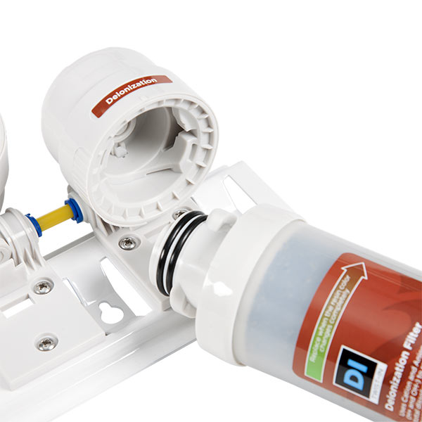 AquaticLife Twist-In 4 Stage Compact Reverse Osmosis/Deionization System