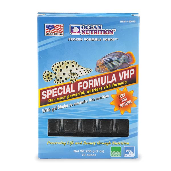 Ocean Nutrition™ Special Formula VHP Frozen Fish Food