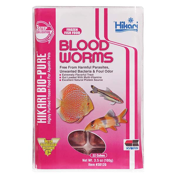 Hikari®; Bio-Pure®; Frozen Blood Worms
