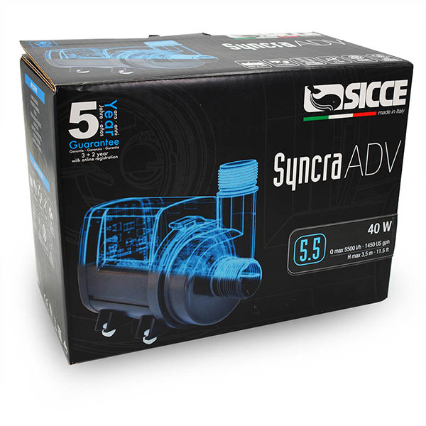Sicce SYNCRA ADV 5.5 Return Pump
