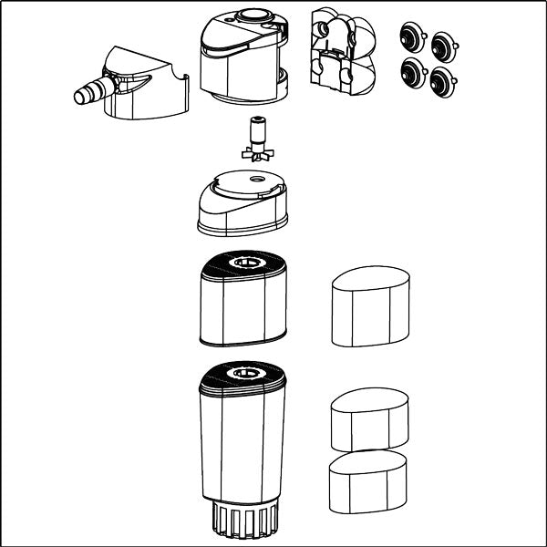 Sicce Shark ADV 400 Internal Filter | Aquarium Supplies at LiveAquaria