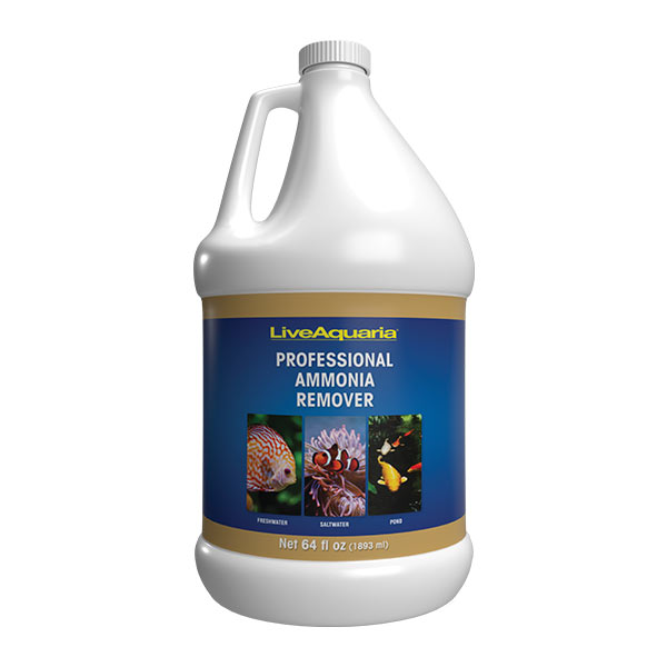 clean the fish accessories woth amoneia LiveAquaria® Instant Ammonia Remover