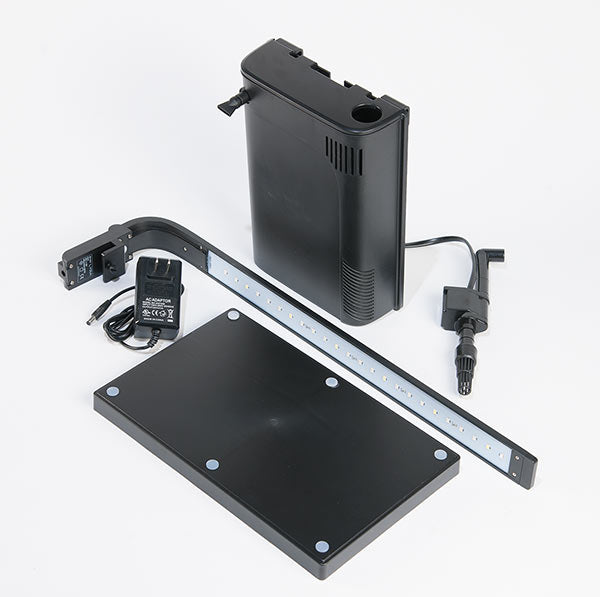 JBJ Flat Panel Peninsula Rimless Desktop Aquarium