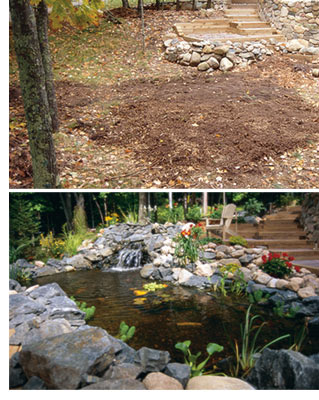 Fall tips for new ponds & water gardens: design & build your pond during fall