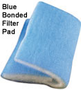 Blue Bonded Filter Pad