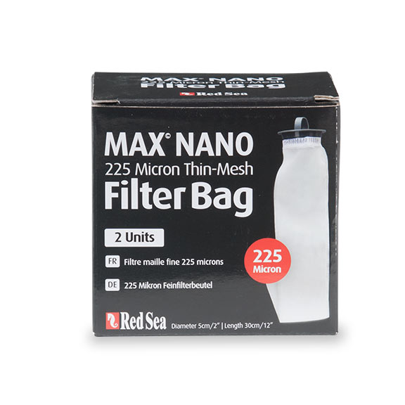 Red Sea Max Nano 225 Micron Thin-Mesh Filter Bag, 2 Pack Red Sea Max Nano 225 Micron Thin-Mesh Filter Bag, 2 Pack