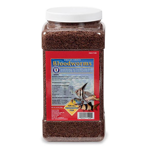 San Francisco Bay Freeze Dried Bloodworms 1 oz