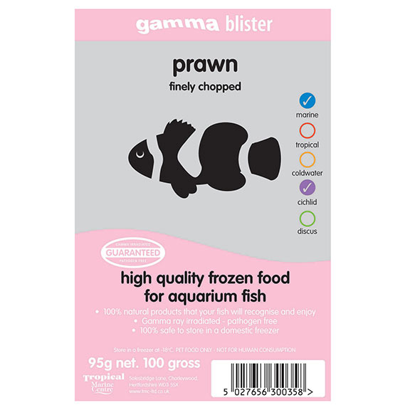 Gamma Blister Finely Chopped Prawn Gamma Blister Finely Chopped Prawn