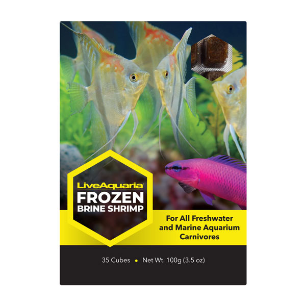 LiveAquaria® Frozen Brine Shrimp Cubes LiveAquaria® Frozen Brine Shrimp Cubes