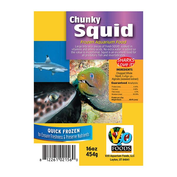 V2O Foods Squid Frozen Food V2O Foods Squid Frozen Food