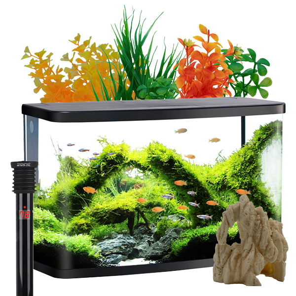 LiveAquaria® 8 Gallon Curved-Edge Aquarium Kits