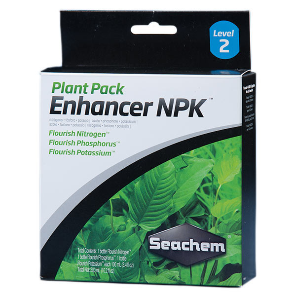 Seachem Plant Pack Enhancer NPK Liquid Plant Nutrient Kit Seachem Plant Pack Enhancer NPK Liquid Plant Nutrient Kit