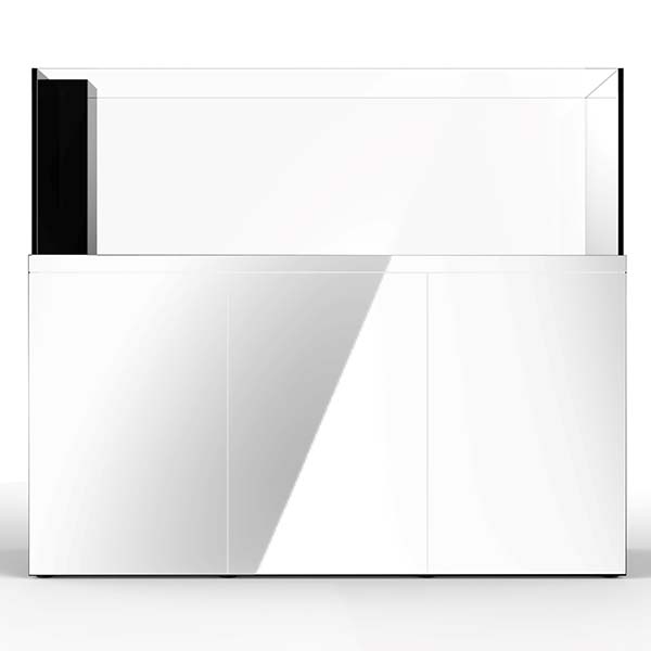220 Gallon ProStar Rimless Peninsula Aquarium - White 220 Gallon ProStar Rimless Peninsula Aquarium - White