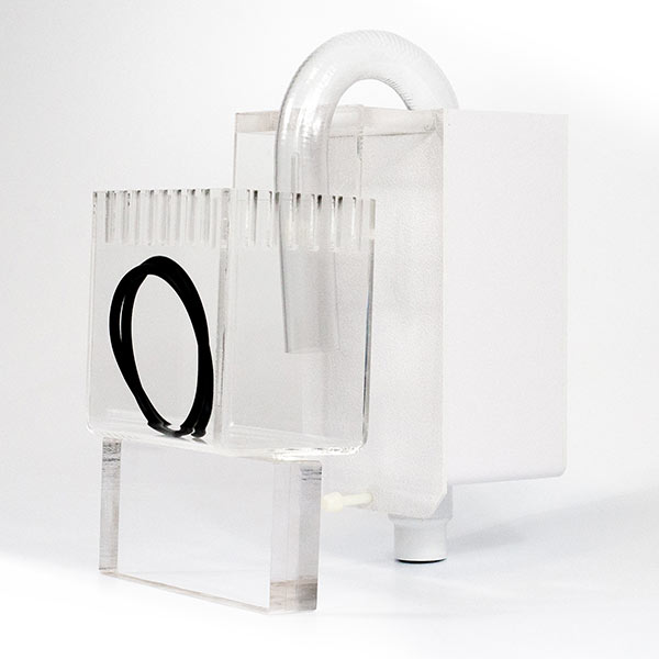Aquarium overflow box top