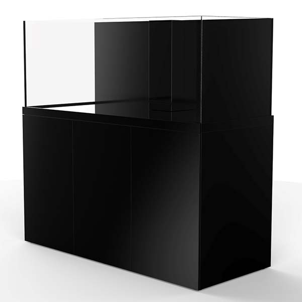 140 Gallon ProStar Rimless Glass Aquarium - Black 140 Gallon ProStar Rimless Glass Aquarium - Black