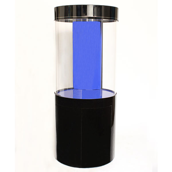 Pro Clear Cylinder Aquarium Model 125 - Black