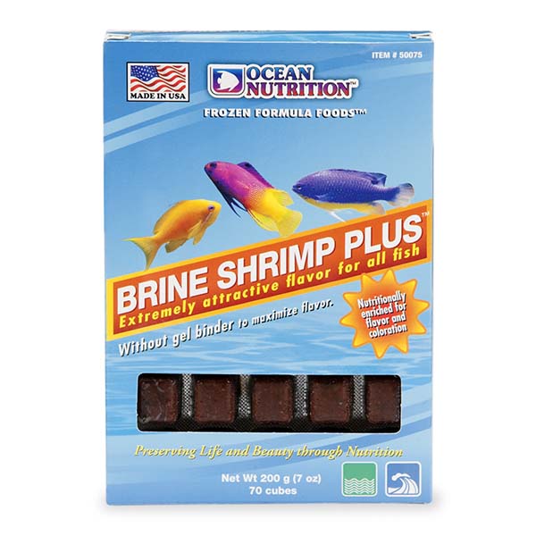 Ocean Nutrition Brine Shrimp Plus Frozen Food