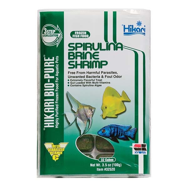 Hikari® Frozen Spirulina Brine Shrimp