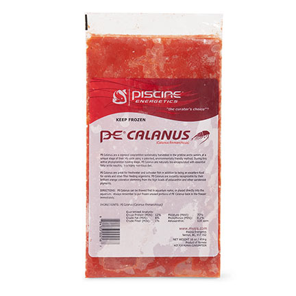 Piscine Energetics PE Calanus Frozen Fish Food Piscine Energetics PE Calanus Frozen Fish Food