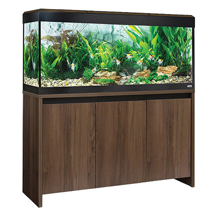 Fluval Roma 240 Aquarium Kit with Stand - Walnut Fluval Roma 240 Aquarium Kit with Stand - Walnut