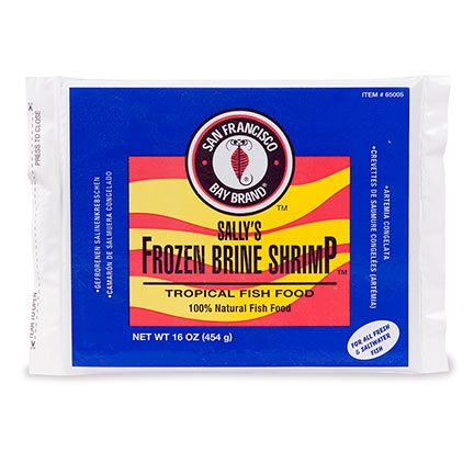 San Francisco Bay Brand Frozen Brine Shrimp Flat Pack San Francisco Bay Brand Frozen Brine Shrimp Flat Pack