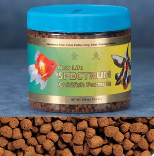 Hg New Life Spectrum Goldfish Formula Sinking Pellets 125g