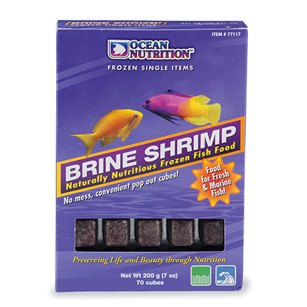 Ocean Nutrition™ Frozen Brine Shrimp Fish Food Ocean Nutrition™ Frozen Brine Shrimp Fish Food