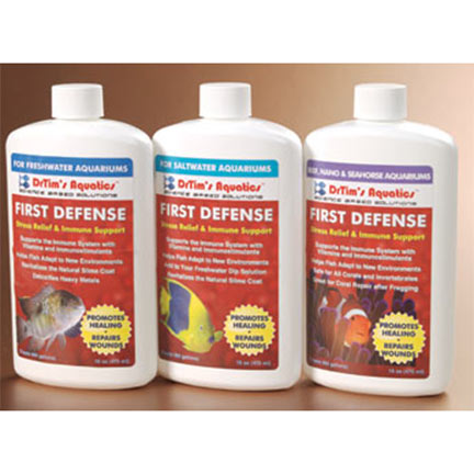 DrTim's Aquatics First Defense Aquarium Stress Relief & Immune Support DrTim's Aquatics First Defense Aquarium Stress Relief & Immune Support