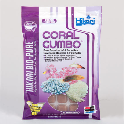 Hikari Bio-Pure Coral Gumbo Frozen Fish Food Hikari Bio-Pure Coral Gumbo Frozen Fish Food