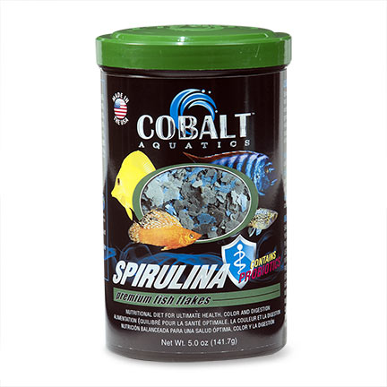 Cobalt Aquatics Spirulina Premium Fish Food