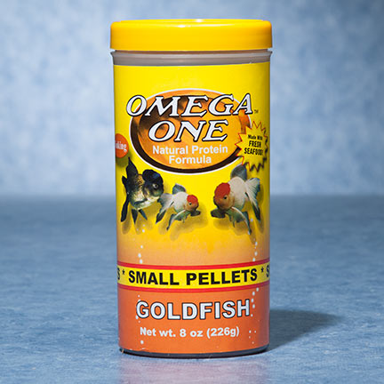 Hg Omega One Goldfish Pellets Sinking Small 1 5mm Pellets 8 Oz