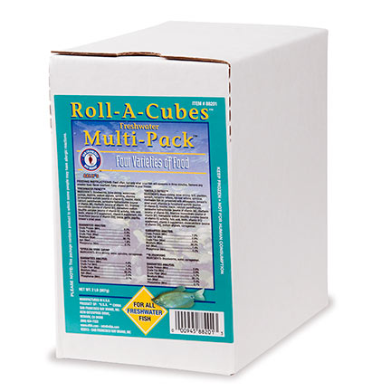 San Francisco Bay Brand® Roll-A-Cubes Freshwater Multi-Pack™ Frozen Fish Food San Francisco Bay Brand® Roll-A-Cubes Freshwater Multi-Pack™ Frozen Fish Food