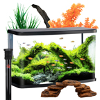 LiveAquaria® 16 Gallon Curved-Edge Aquarium Kits
