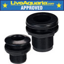 Eshopps Bulkhead Fittings Slip x Slip