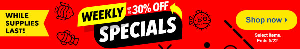 Weekly Specials up to 30% OFF