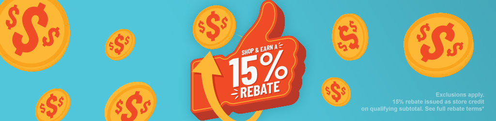 Earn a 15% Rebate Form