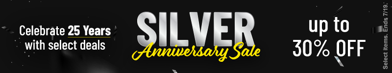 Silver Anniversary Sale
