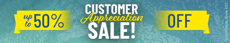 Customer Appreciation Sale