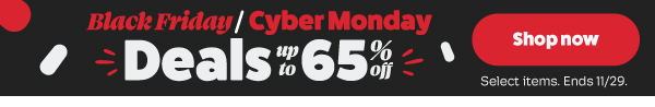 Black Friday Cyber Monday Deals are Here!