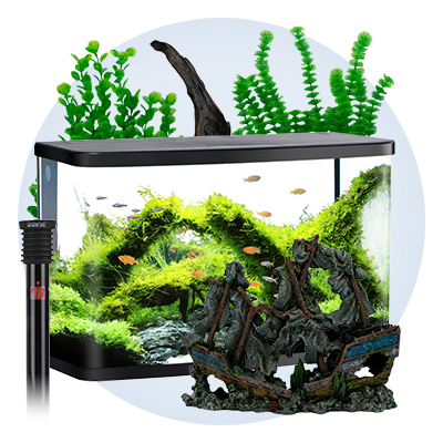 4 in 1 Aquarium Tools Kit Aquascaping Tank Aquatic Plant High