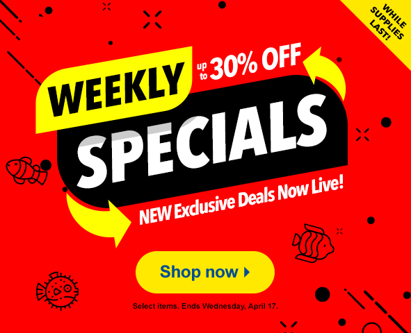 Weekly Specials up to 30% OFF!